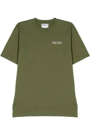 MARCELO BURLON T-shirt med korstryk
