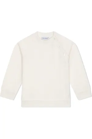 Dolce & Gabbana Sweatshirt i jacquard med DG-logo
