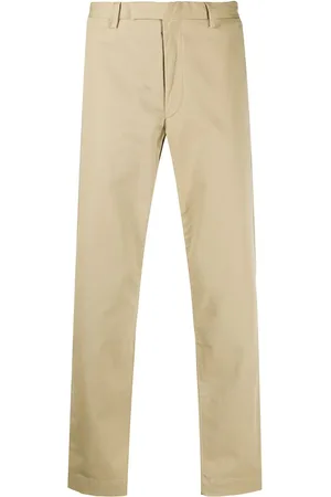 Ralph Lauren Chinos med lige ben og mellemhøj talje