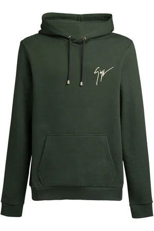 Giuseppe Zanotti Hættetrøje med logodetalje på brystet