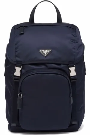 Prada Re-Nylon rygsæk med trekantet logo