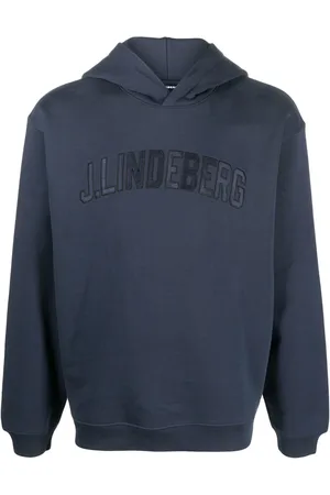 J Lindeberg Kyzer hættetrøje med broderet logo