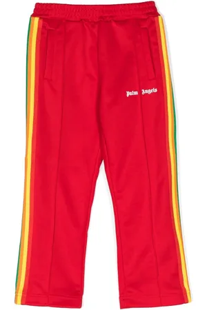 Palm Angels Joggingbukser med logo og stribe langs siden