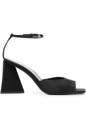The Attico Antia 85mm sandaler i satin