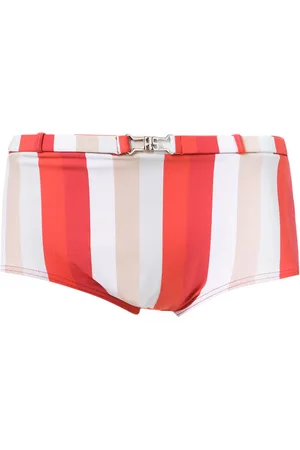 AMIR SLAMA Badeshorts med striber