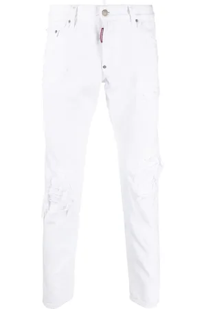 Dsquared2 Skinny-jeans med slitageeffekt