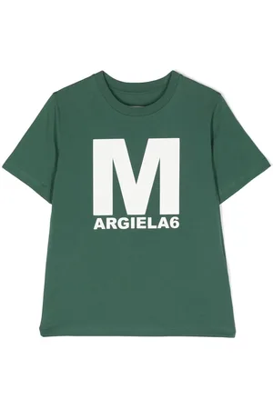 Maison Margiela T-shirt i bomuld med grafisk tryk