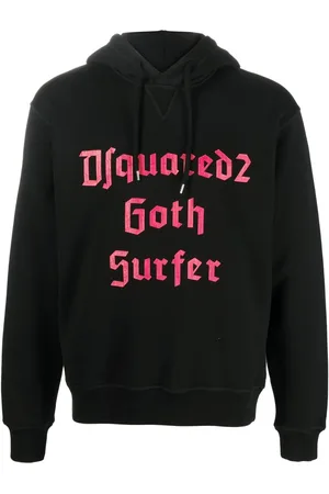Dsquared2 Hættetrøje med slogantryk