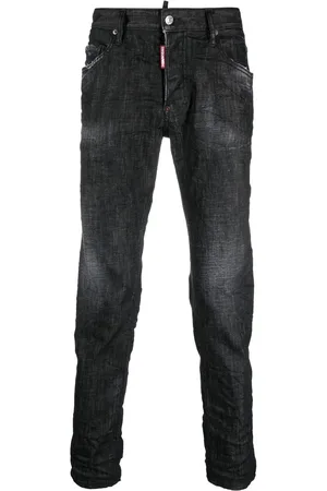 Dsquared2 Skinny-jeans med slitageeffekt