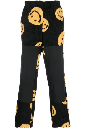 MARKET X Smiley joggingbukser i fleece