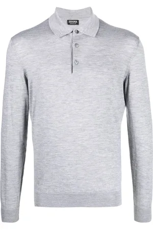 Ermenegildo Zegna Polo i kashmir og silke