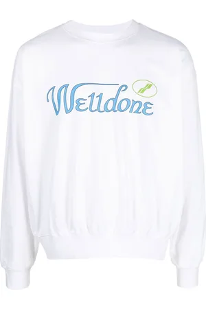We11 Done Sweatshirt med logotryk