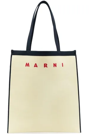 Marni Tote med logobroderi