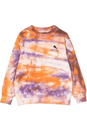 MAUNA KEA Sweatshirt med batiktryk