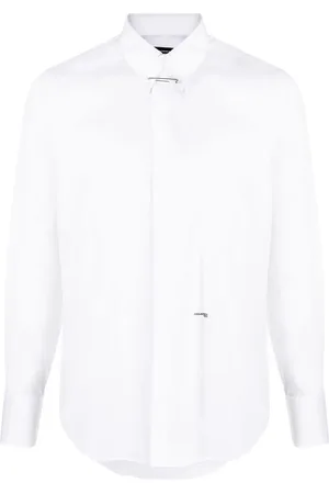 Dsquared2 Skjorte med logodetalje og knapper