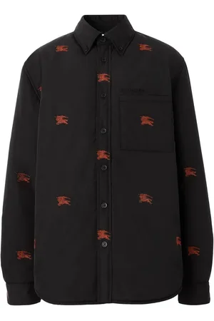 Burberry Polstret skjorte med broderi