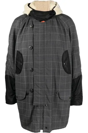 JUNYA WATANABE Ternet frakke i patchwork