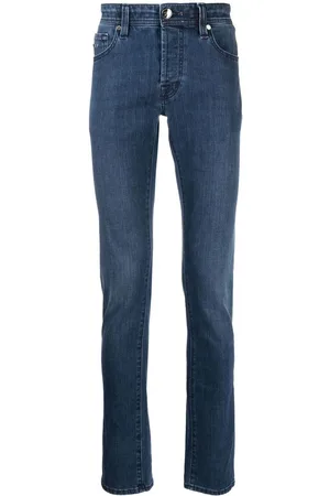 sartoria tramarossa Leonardo skinny-jeans med mellemhøj talje