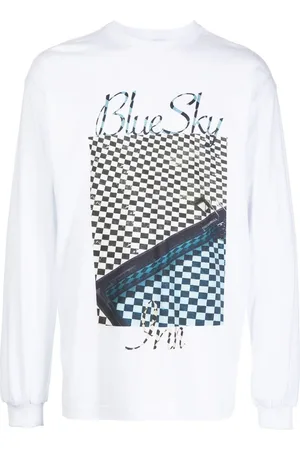 BLUE SKY INN T-shirt med lange ærmer og logotryk