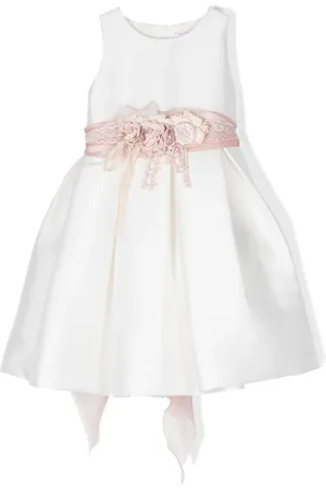 Mimilù ærmeløs kjole med corsage-detalje