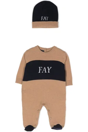 FAY Pyjamas og huesæt med bamselogo