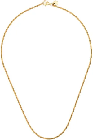 TOM WOOD Slim Curb Chain halskæde