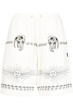 NEIGHBORHOOD Graphic-print track shorts