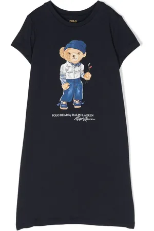 Ralph Lauren Kjole med bamsetryk