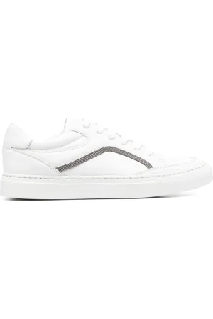 Brunello Cucinelli Low-top sneakers med snøre