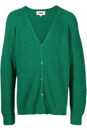 YMC Ribstrikket Kurt cardigan