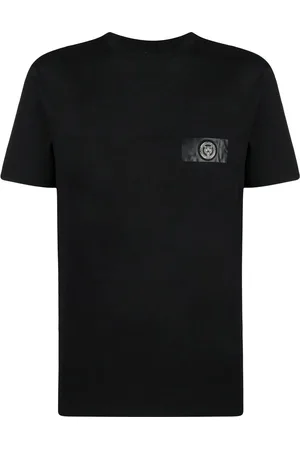 Philipp Plein Kortærmet T-shirt med logomærke