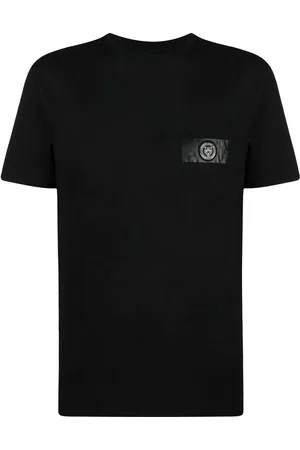 Philipp Plein Kortærmet T-shirt med tigertryk