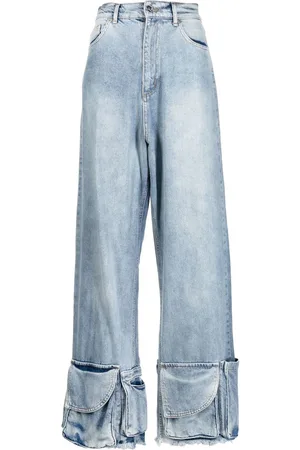 Natasha Zinko Cargo-jeans med lommekant