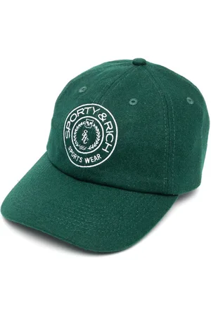 Sporty & Rich Baseballkasket med logobroderi