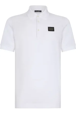Dolce & Gabbana Polo i piqué med logomærke