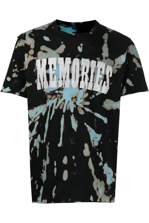 Stain Shade X Hiroshi Fujiwara T-shirt med bleget effekt