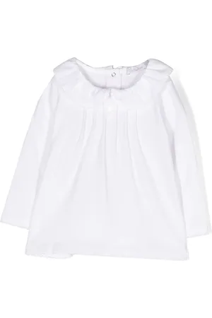 PATACHOU Langærmet bluse med plisseret detalje