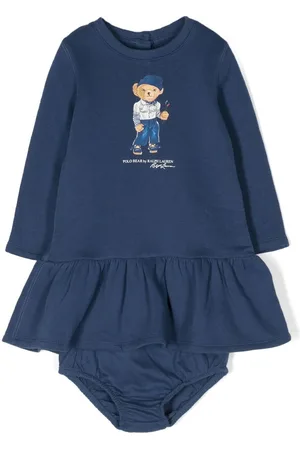 Ralph Lauren Kjole med bamsemotiv