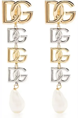 Dolce & Gabbana øreringe med monogram