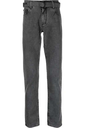 OFF-WHITE Jeans med lige ben og bælte