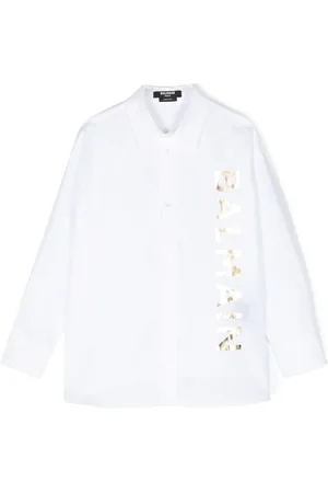 Balmain Skjorte med logotryk