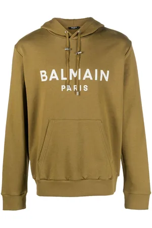 Balmain Hættetrøje med logotryk og snoretræk