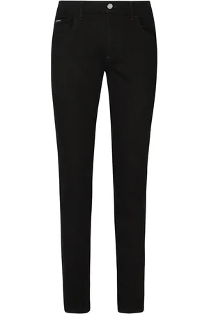Dolce & Gabbana Logo-appliqué skinny jeans