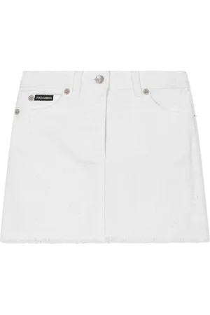 Dolce & Gabbana Denimnederdel med A-snit