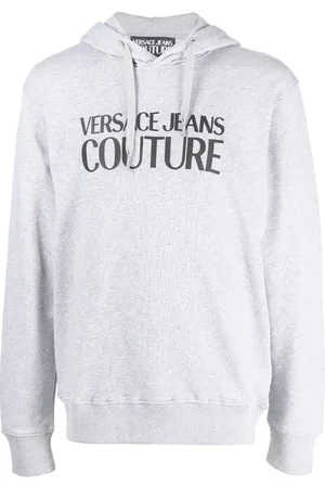 VERSACE Pullover-hættetrøje med logotryk
