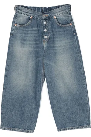 Maison Margiela Jeans med lige ben og logomærke