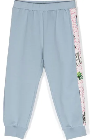 Roberto Cavalli Joggingbukser i bomuld med logotryk