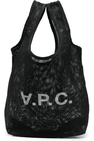 A.P.C. Taske i mesh med logotryk