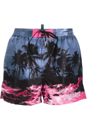 Dsquared2 Badeshorts med grafisk tryk