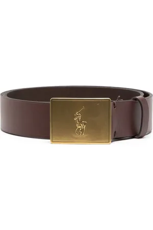 Ralph Lauren Paige Pony læderbælte